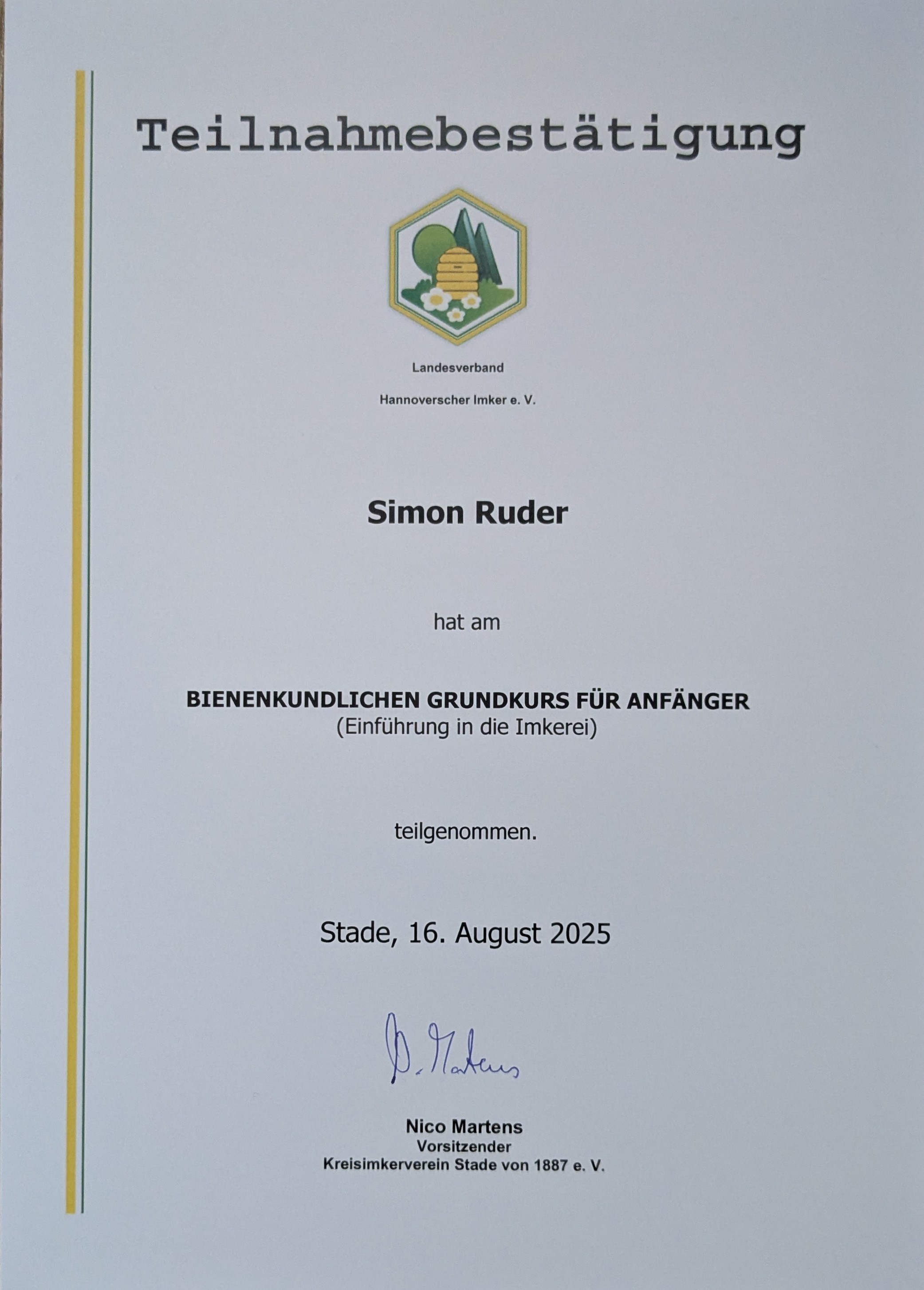 TN. Bestätigung Simon